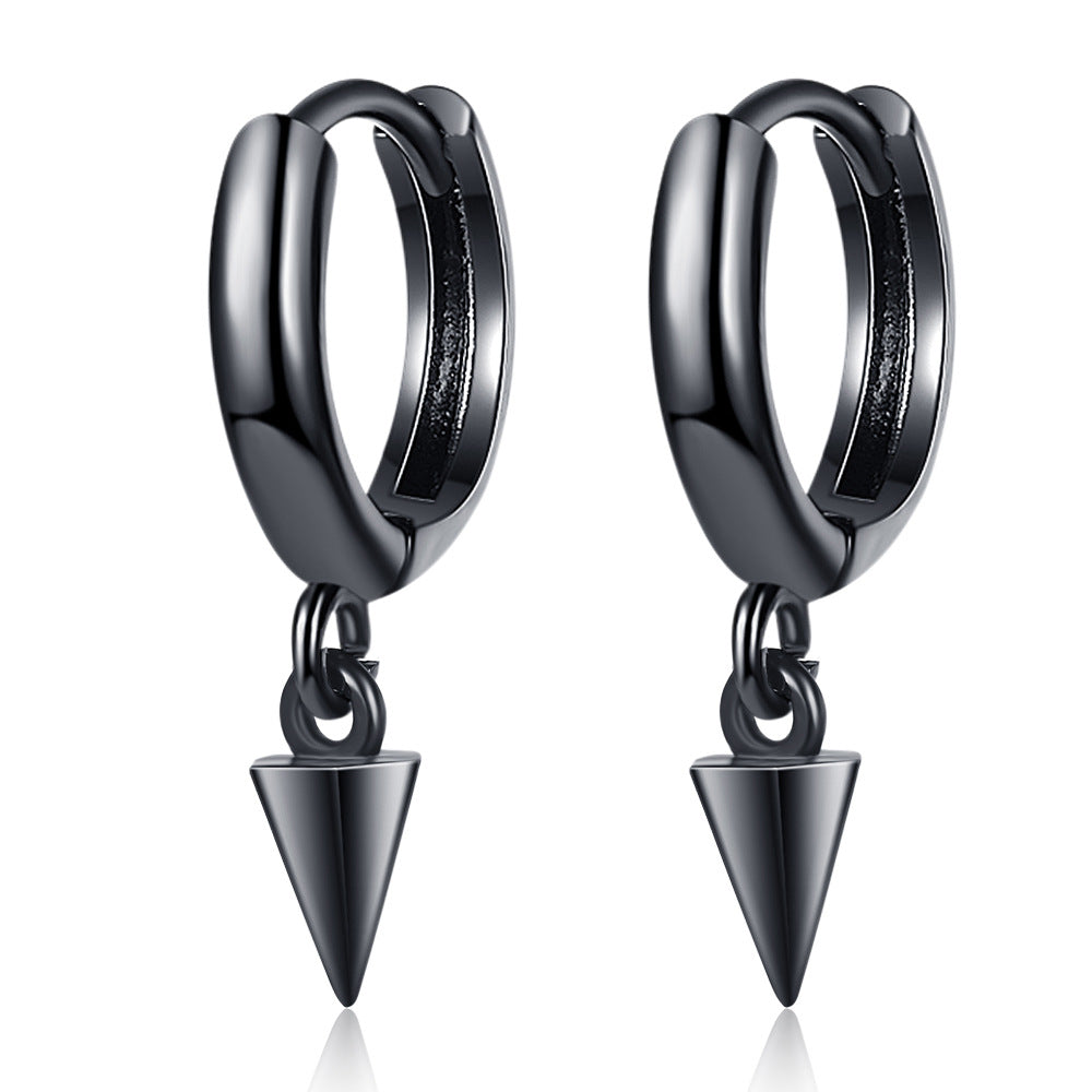 Simple Tapered Design Women's Fashion Geometry Pattern Earrings