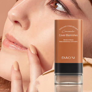 5 Colors With Brush 20g Moisturizing Light Transparent Concealing Foundation