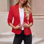 Women's Formal Three-quarter Sleeve Business Casual Work Clothes Suit Jacket