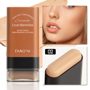 5 Colors With Brush 20g Moisturizing Light Transparent Concealing Foundation