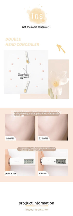 NOVO Facial Cleansing And Skin Beauty Double-headed Stick Concealer Concealer Pen