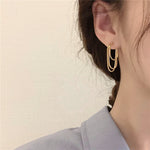 Women's Fashion Simple Cold Style Earrings