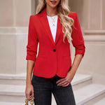 Women's Formal Three-quarter Sleeve Business Casual Work Clothes Suit Jacket