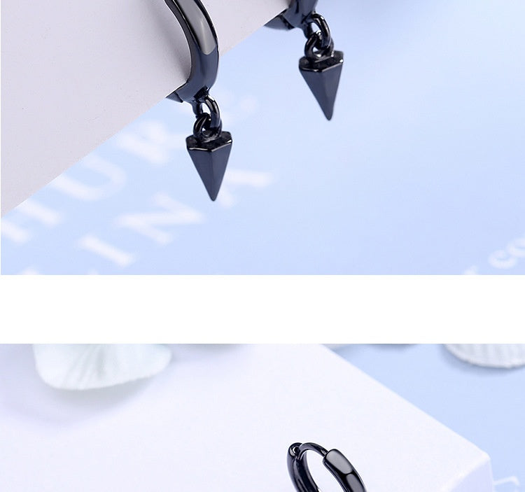 Simple Tapered Design Women's Fashion Geometry Pattern Earrings