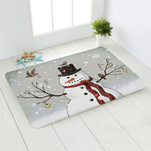 Home Santa Claus Bedroom Floor Mat