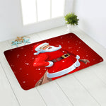 Home Santa Claus Bedroom Floor Mat