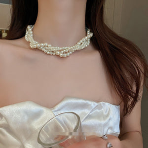 Ladies Fashion Multilayer Collarbone Necklace