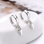 Simple Tapered Design Women's Fashion Geometry Pattern Earrings