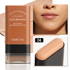 5 Colors With Brush 20g Moisturizing Light Transparent Concealing Foundation