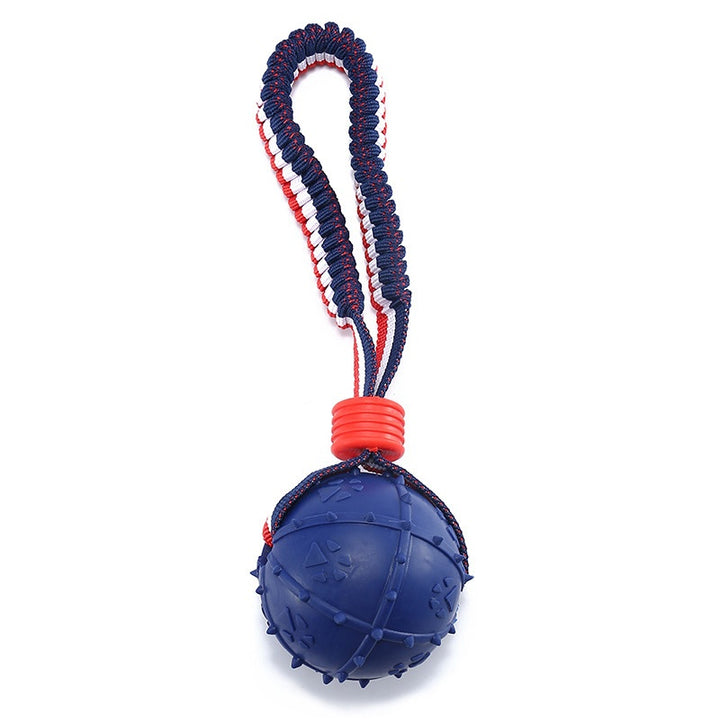 Pet Dog Toy Tire Ball Strap Elastic String Bite-resistant Pets Products