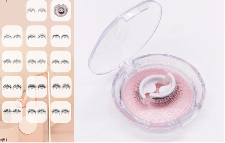 Repeatable Glue-free Self-adhesive False Eyelashes