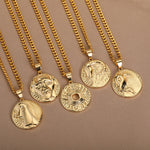 12 Constellation Pendant Simple Temperament 12 Constellation Necklace