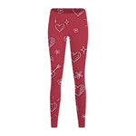 Thin Women's Pants High Waist Print Leggings