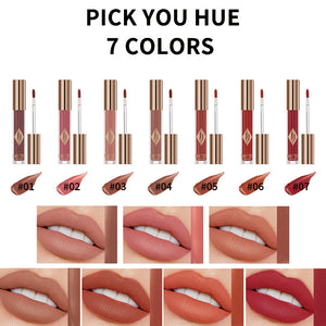 Matte Lip Gloss Moisturizing Color Rendering No Stain On Cup