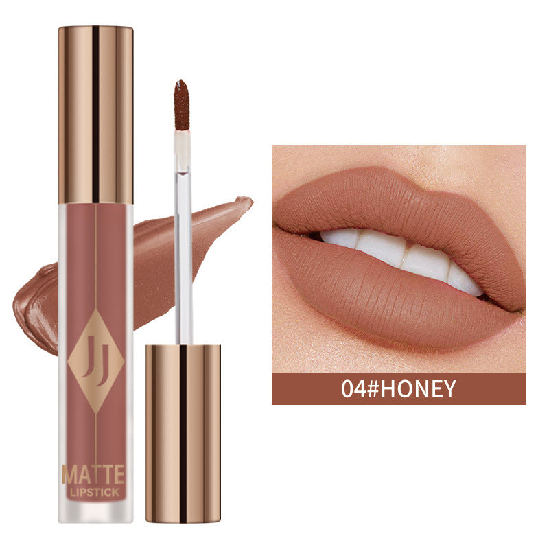 Matte Lip Gloss Moisturizing Color Rendering No Stain On Cup