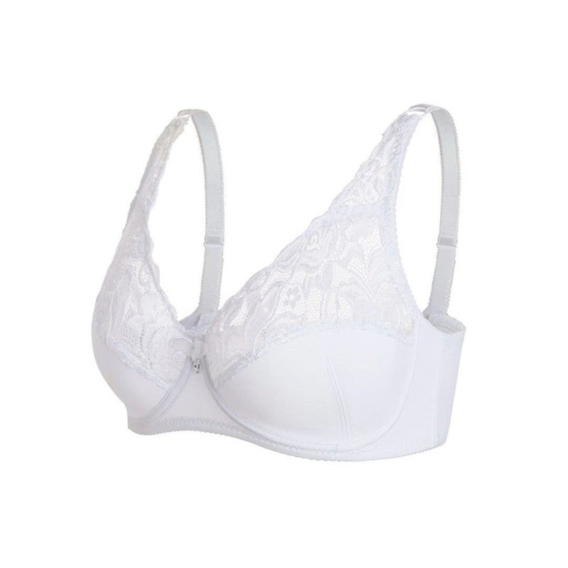 Plus Size Ultra-thin Bra Lace Sexy With Steel Ring