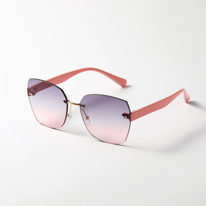 Diamond Cut Edge High-end Sunglasses For Women