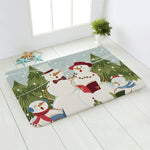 Home Santa Claus Bedroom Floor Mat