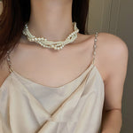 Ladies Fashion Multilayer Collarbone Necklace