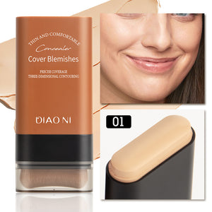 5 Colors With Brush 20g Moisturizing Light Transparent Concealing Foundation