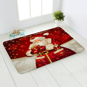 Home Santa Claus Bedroom Floor Mat