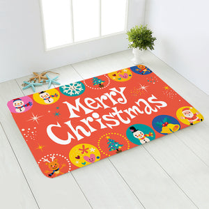 Home Santa Claus Bedroom Floor Mat